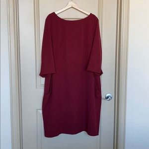 MM LaFleur Etsuko Dress - Pomegranate